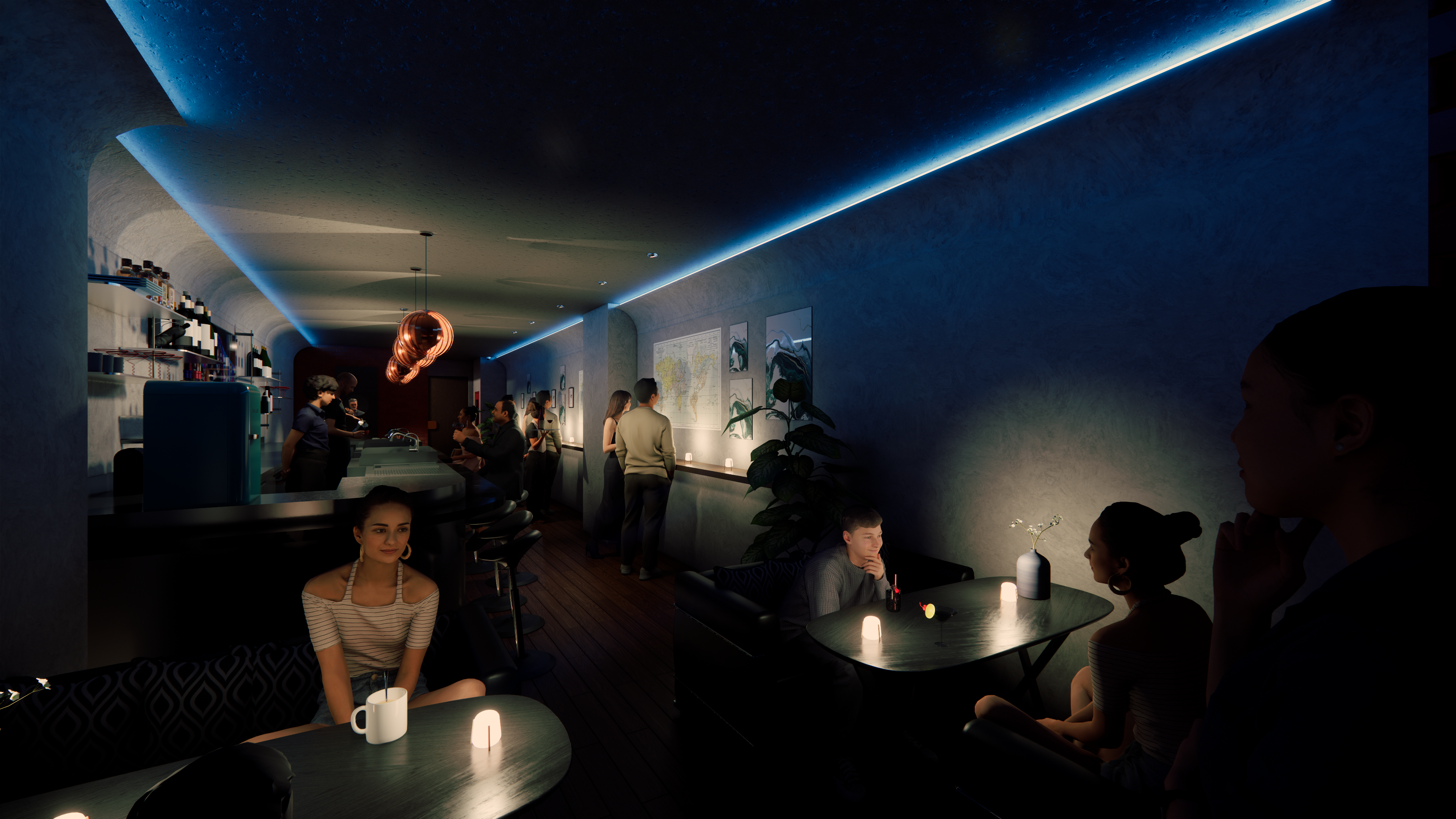 WEIQUE TAVERN | 65㎡ Bar Interior, Shanghai-10