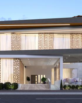 MODERN GRAY WHITE VILLA