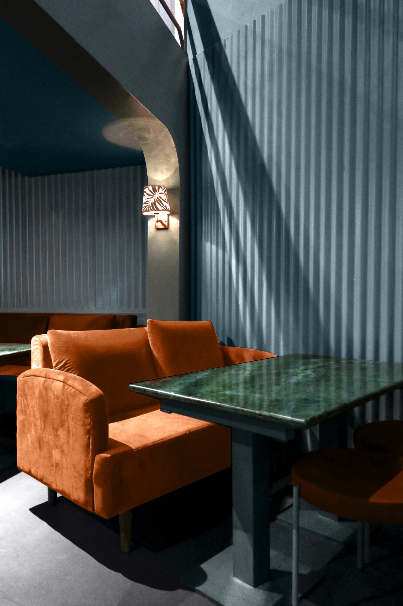 天空区块餐厅及露台酒吧丨英国德里丨PANTONE COLLECTIVE-15