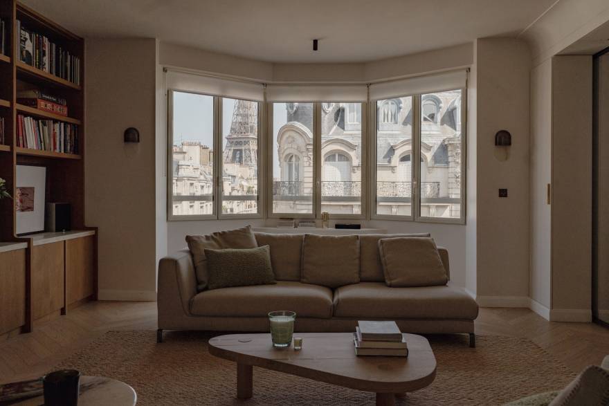 巴黎豪华家庭公寓,尽享埃菲尔铁塔美景-1