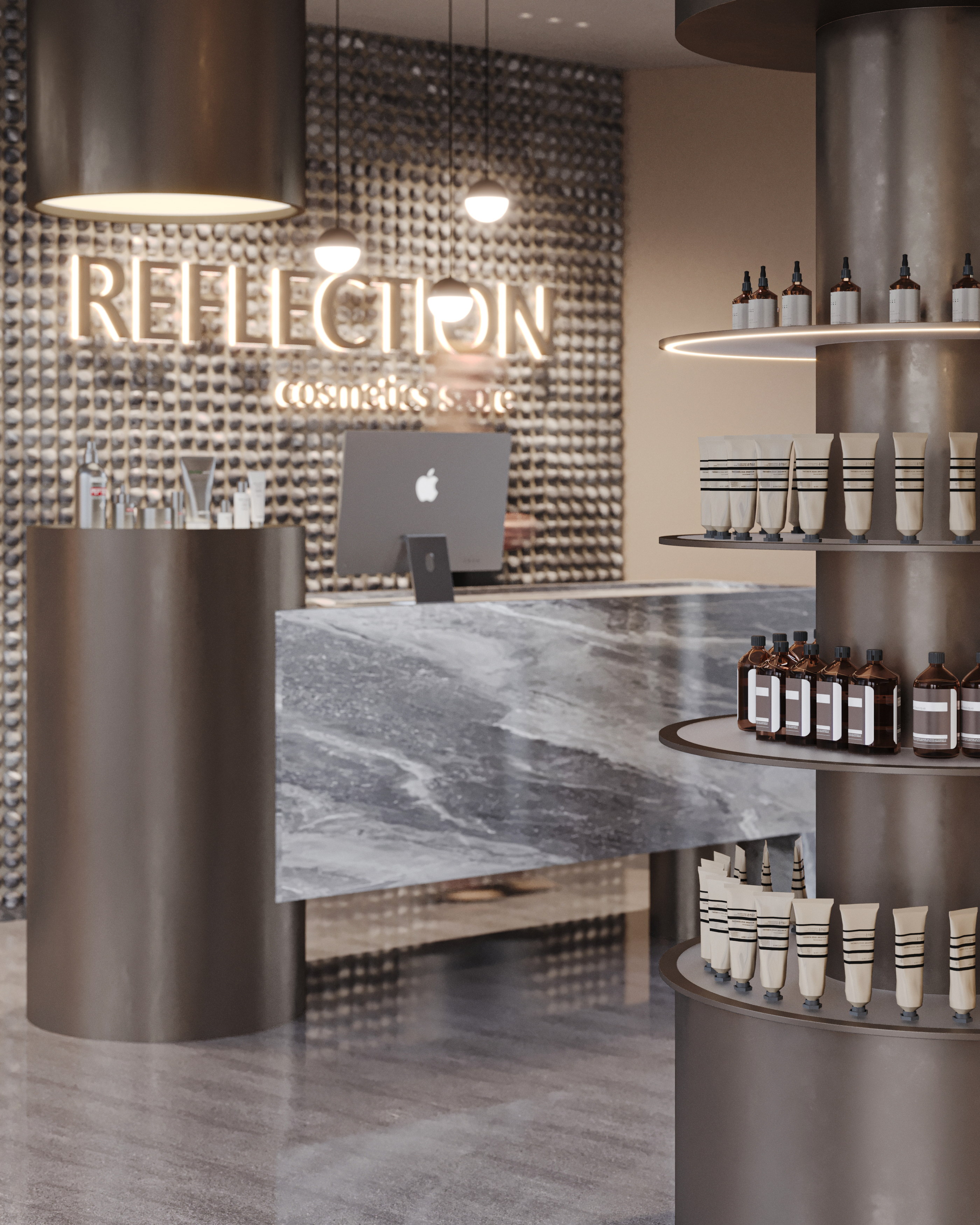 映象沙龙与化妆品店丨AXIOM DESIGN-10