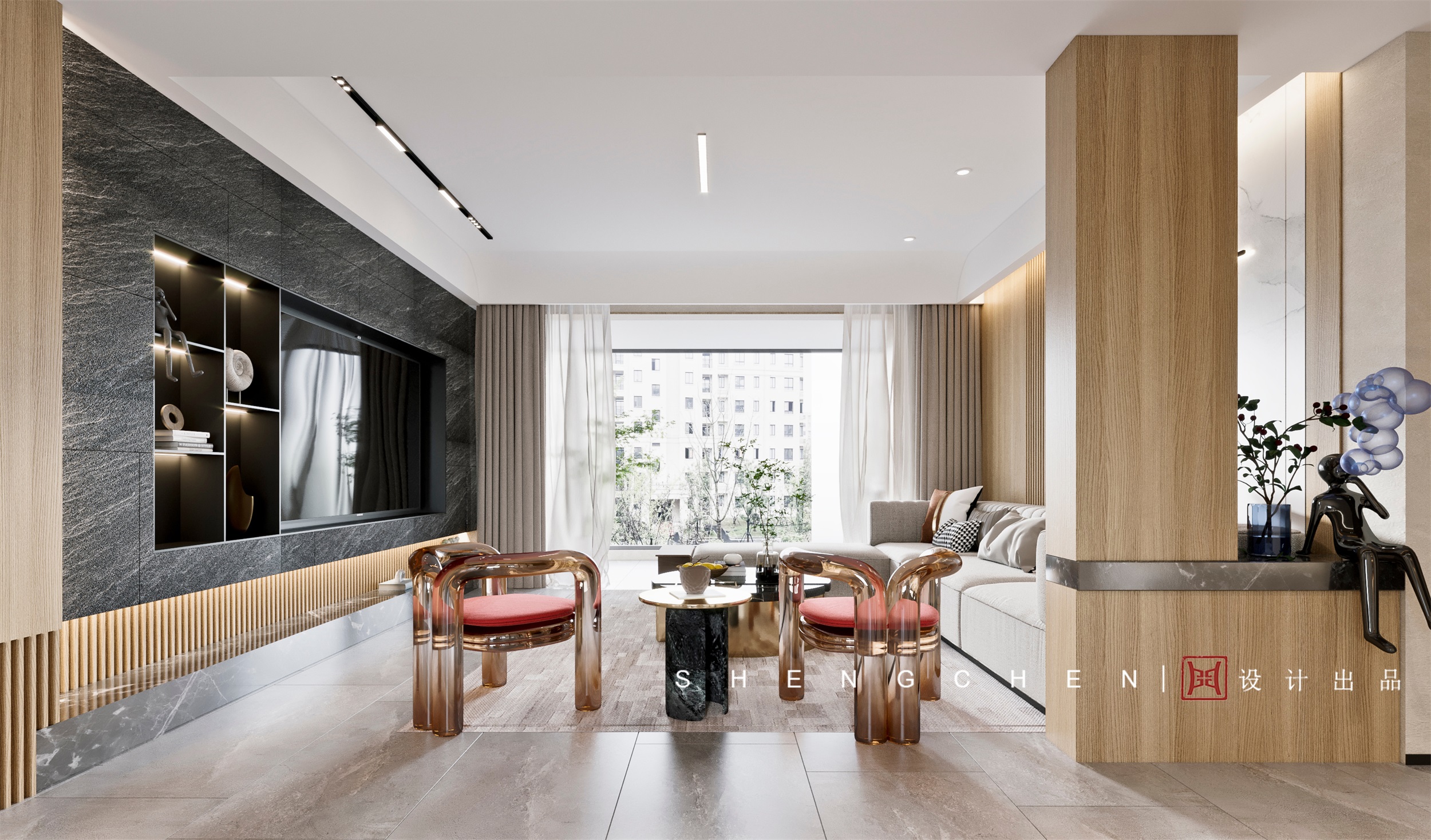 现代简约盛宸设计效果-6