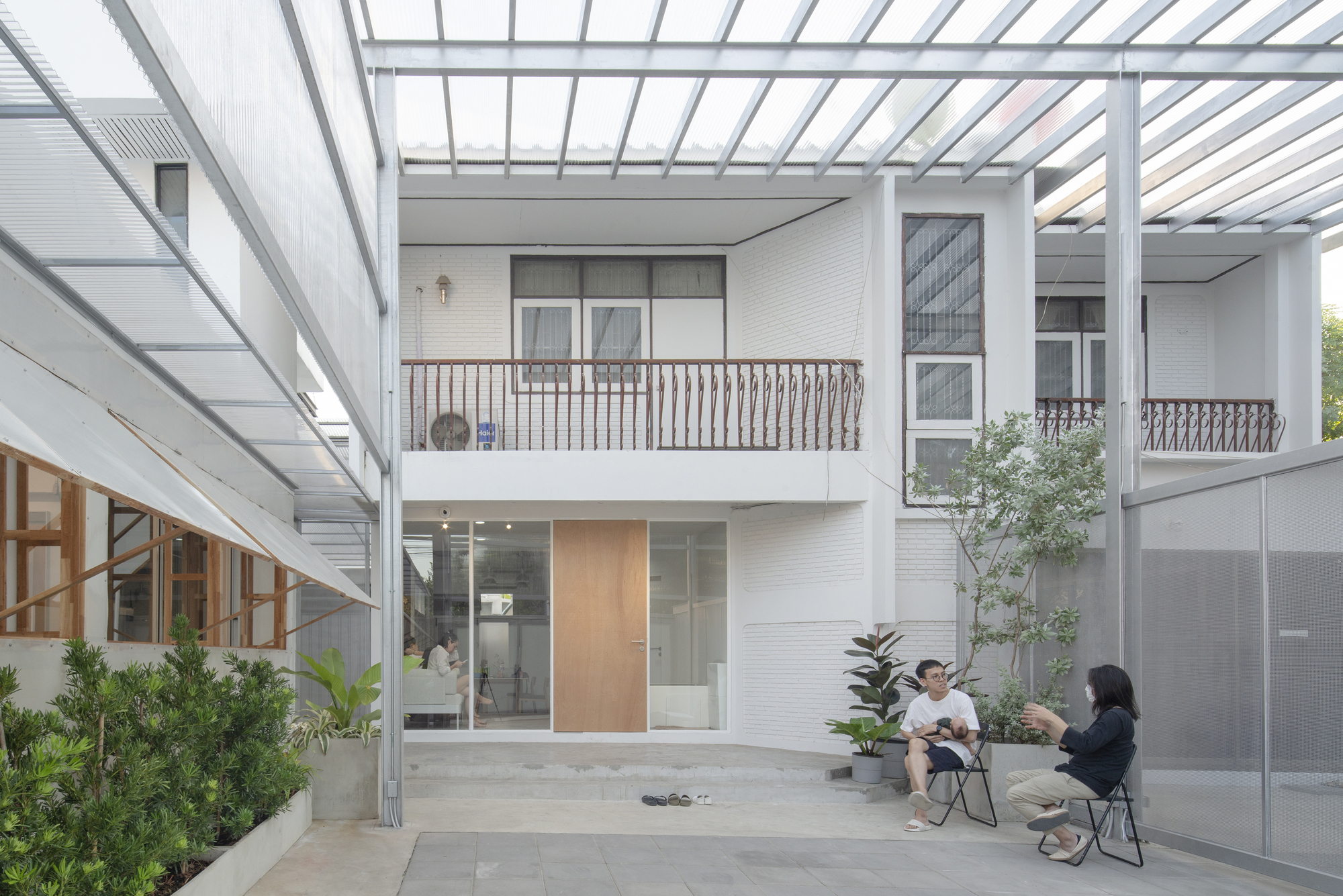 曼谷两代同堂住宅翻新-13