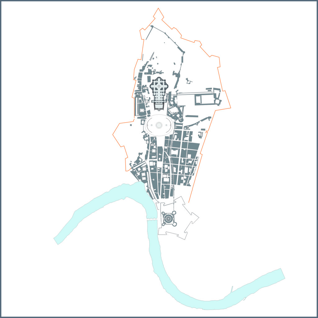 圣彼得广场绘图研究丨意大利罗马-13