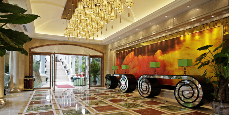 扬子岛百林饭店 新中式-32