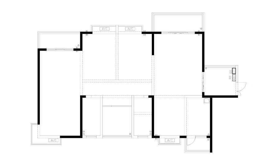 【上海实创装饰】黄浦滩名苑180平四居欧式古典宫廷之美-21
