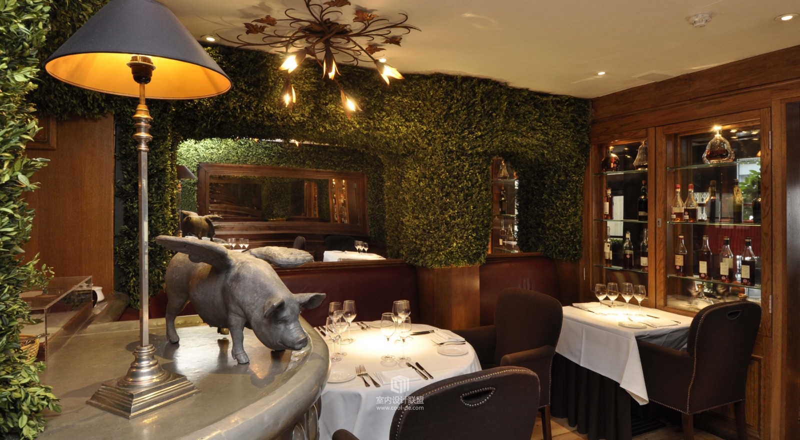 伦敦 Clos Maggiore 法式餐厅-1