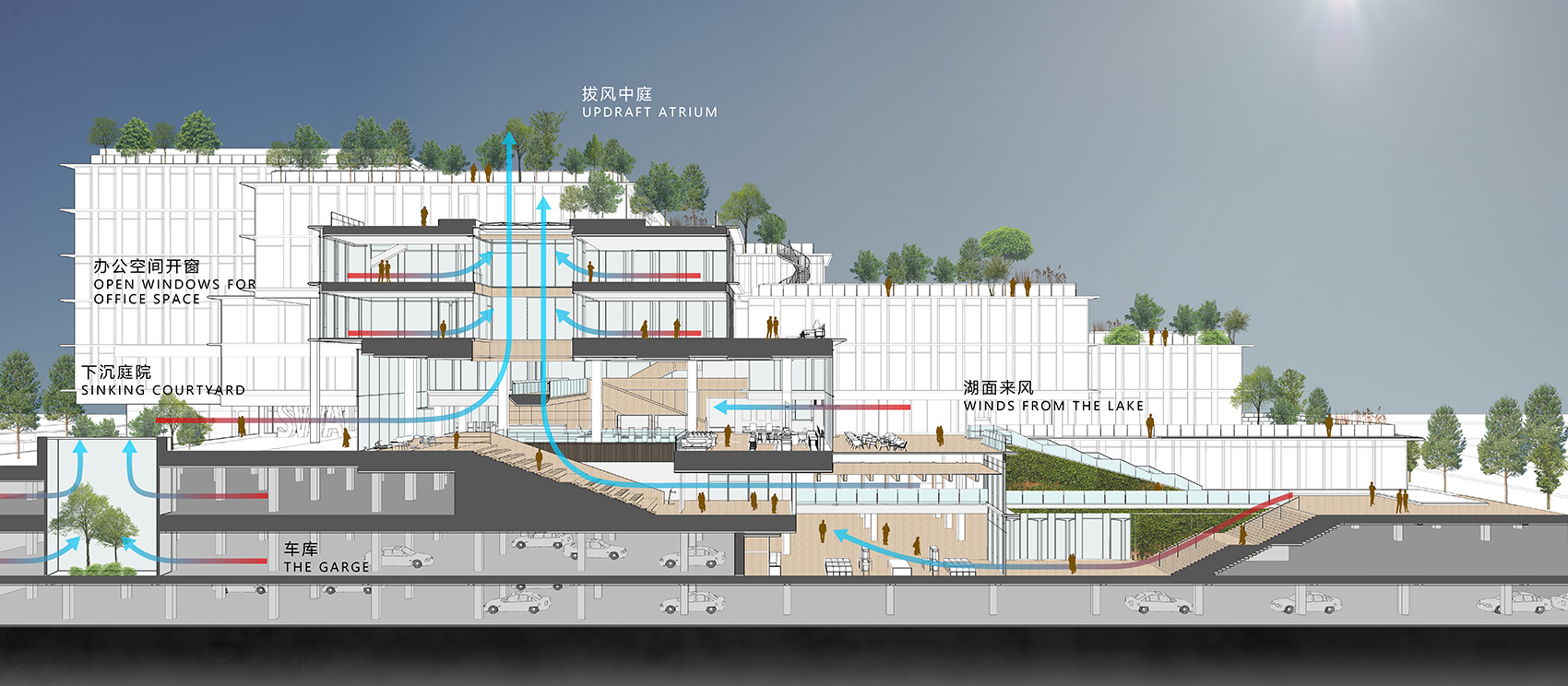 中建滨湖设计总部丨中国成都丨中国建筑西南设计研究院有限公司-20