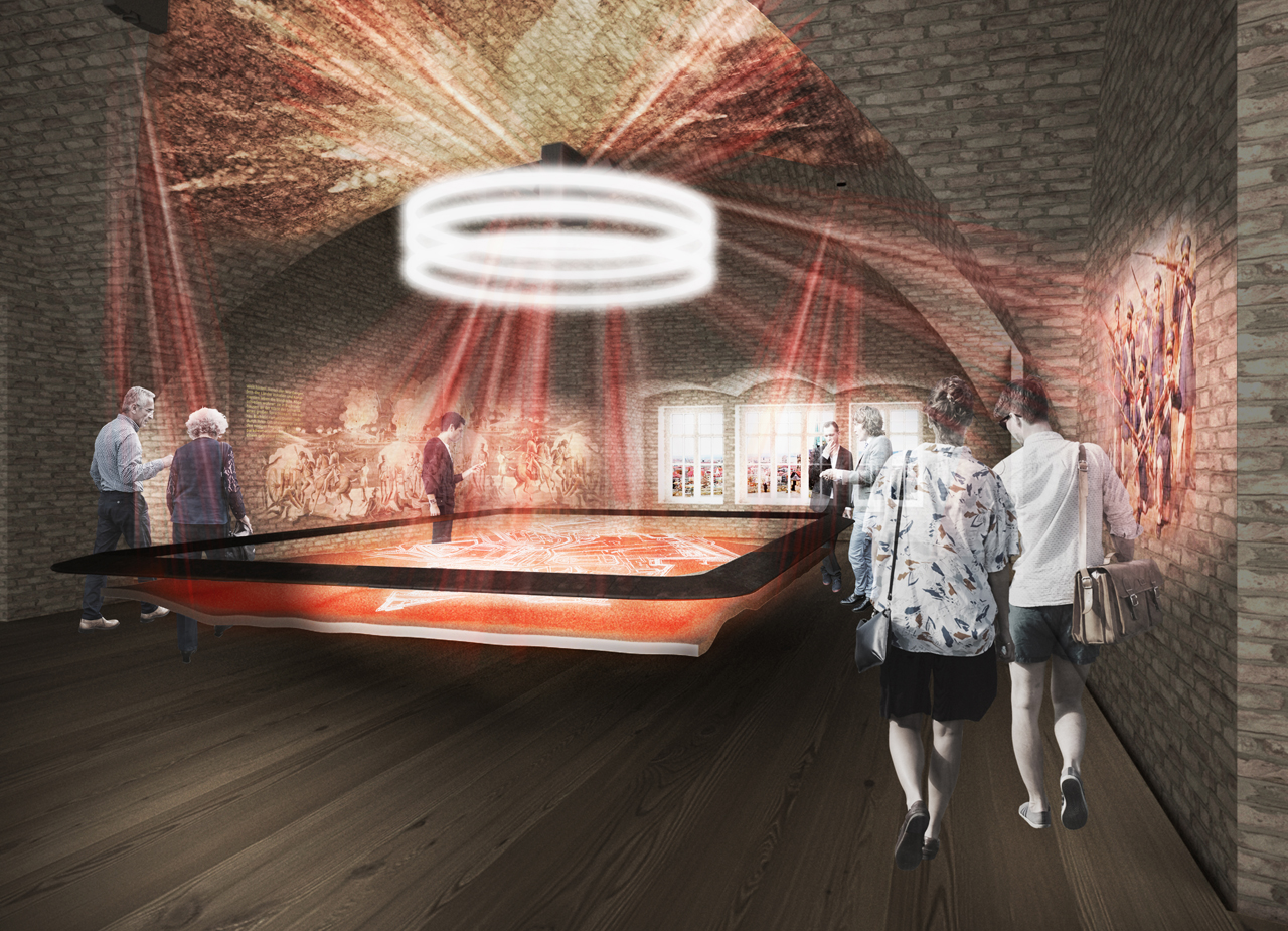 爱尔福特彼得斯贝格建筑群展览及空间利用概念与旅游引导系统丨德国爱尔福特-34