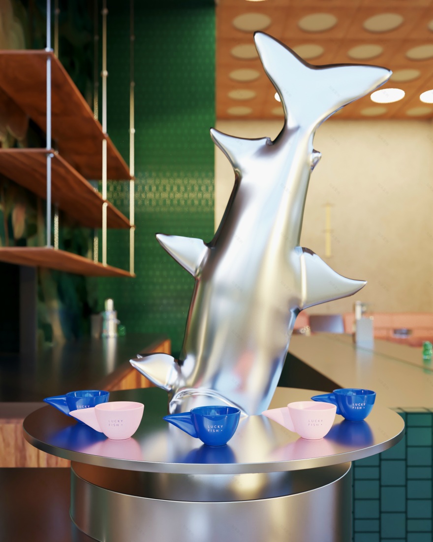 幸运鱼,联合办公丨Denys Rakaev-1