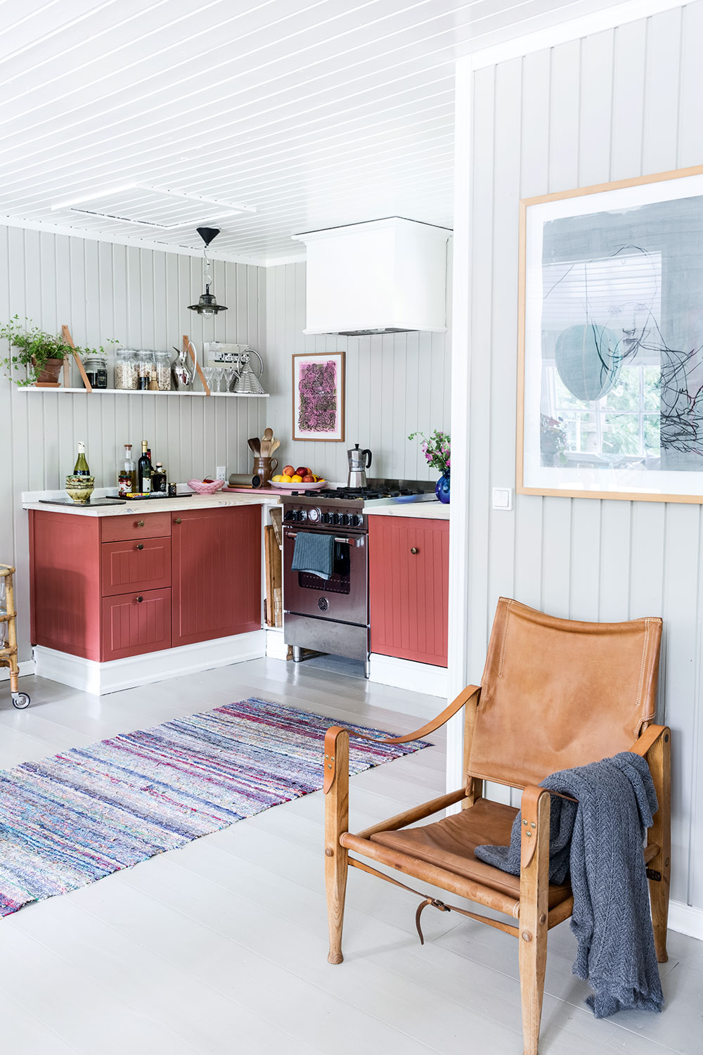 丹麦彩色斑斓的瑞典乡村小屋-11