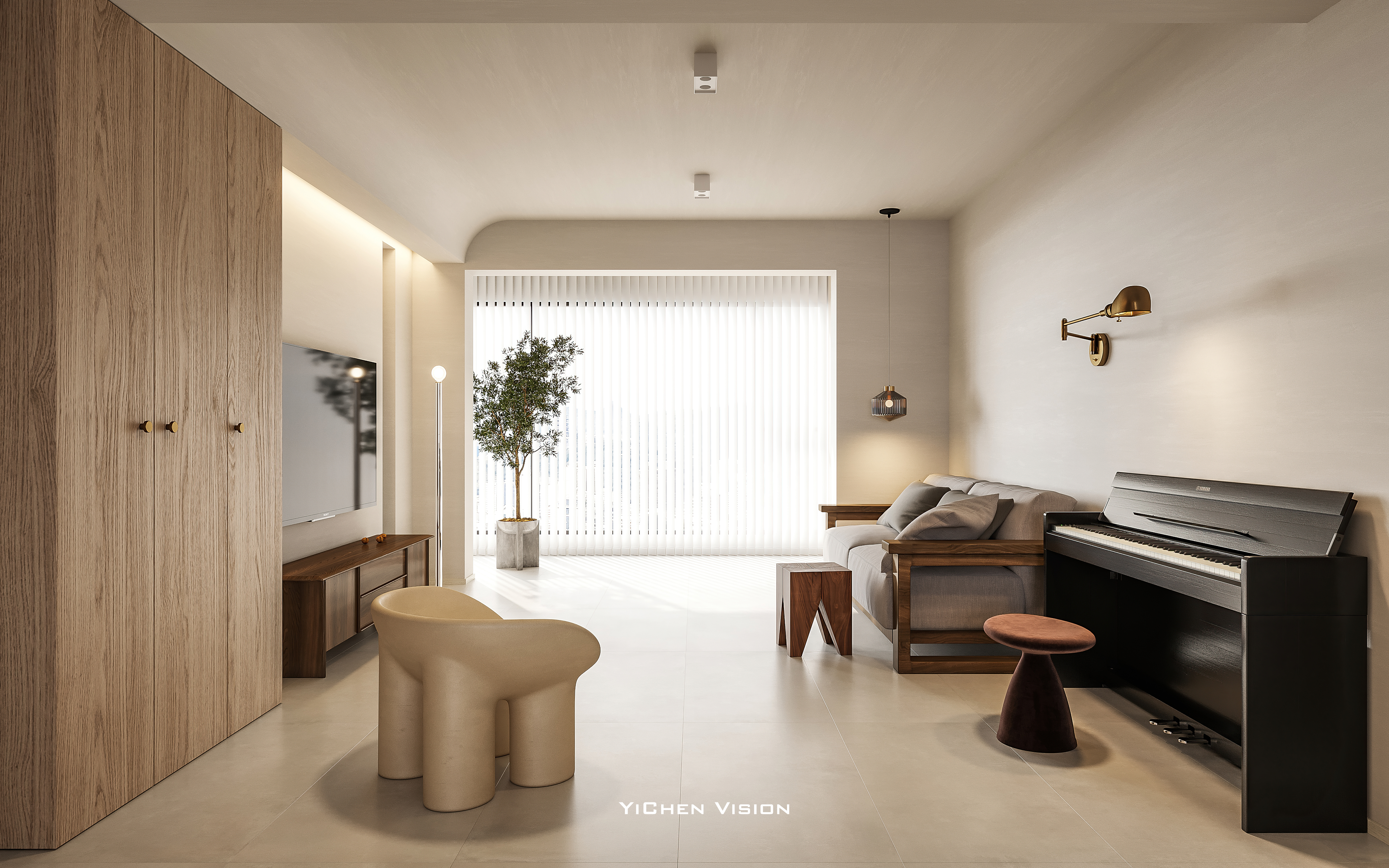 原木奶油风丨屹尘视觉设计-8