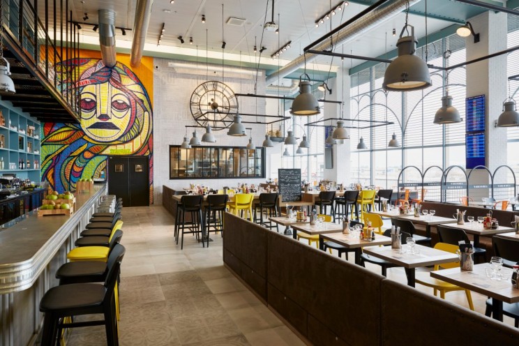 巴黎 CUP 餐厅 | 工业风餐饮空间新诠释-7