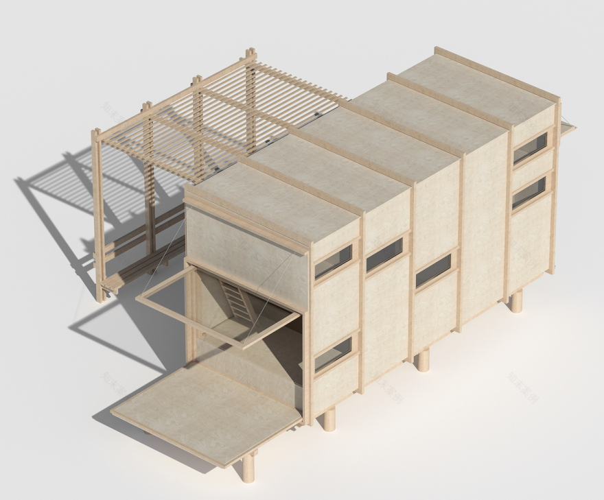 边境小屋 · 建筑与自然的和谐共生-31