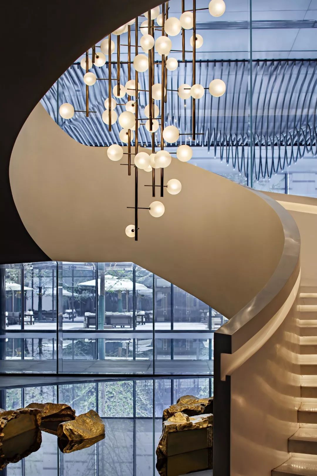 西安万科翡翠国宾营销中心 | 现代优雅的 New Art Deco 空间-52