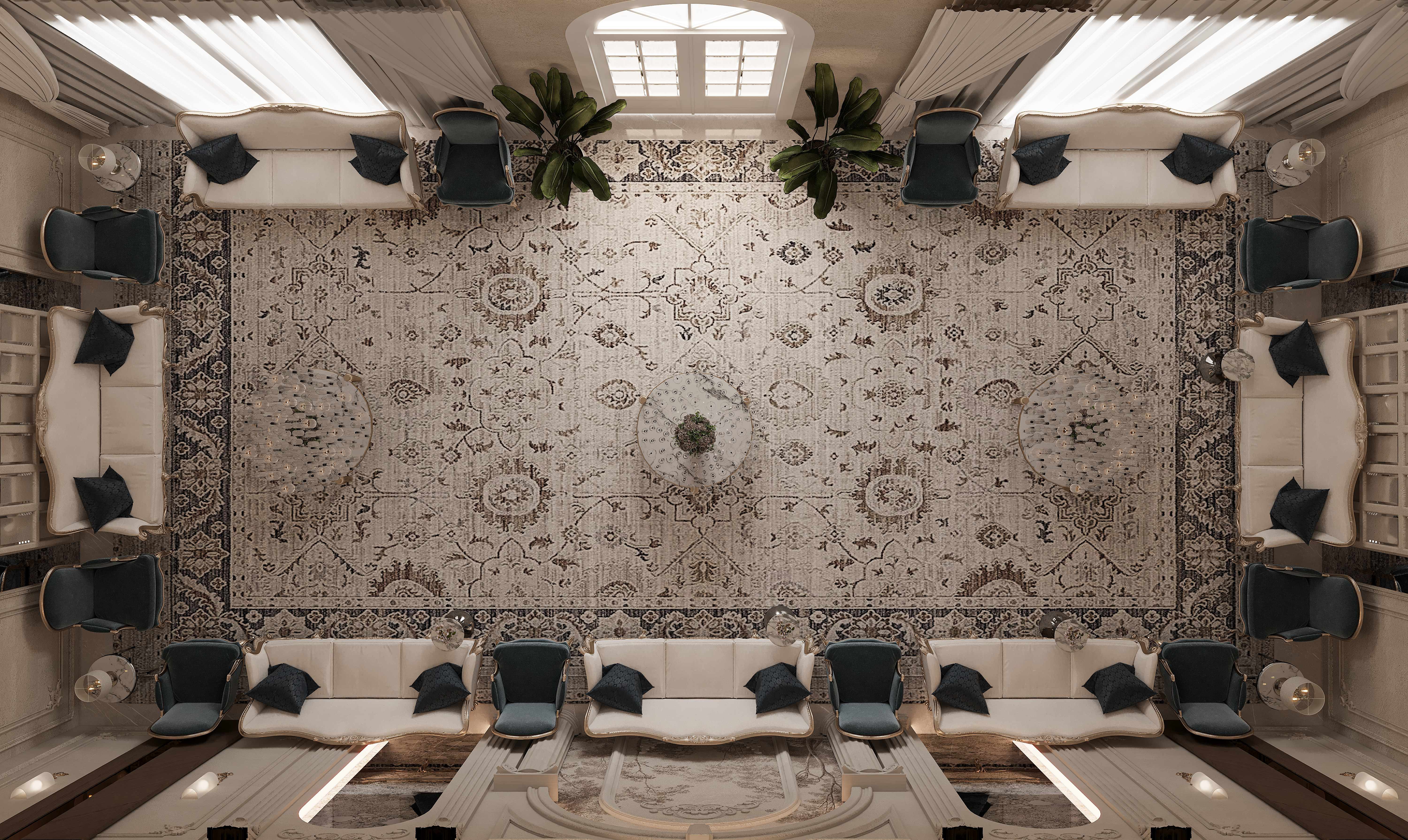 传统议会厅；传统议事厅（注：majlis常见意思为议会厅；议事厅，结合classic可这样翻译，不过在不同语境中可能有更合适的表达） 丨沙特阿拉伯-9