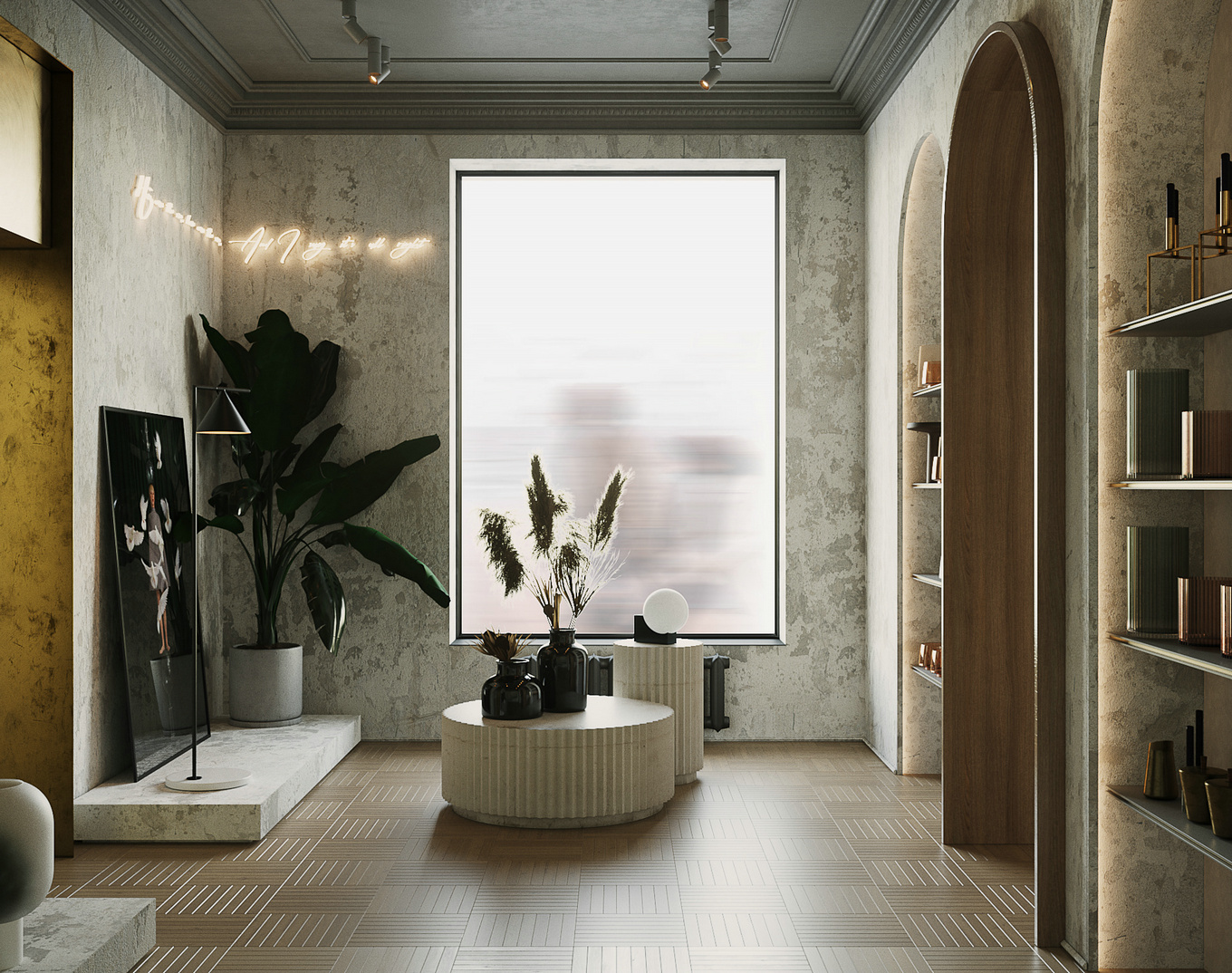 极具特色的商业空间，简洁而独特的设计-10