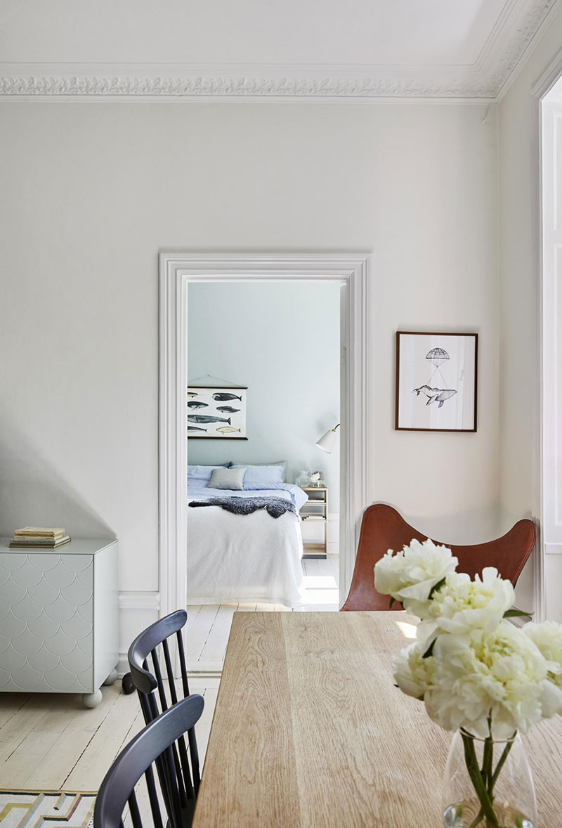 自然光打造舒适瑞典小公寓-7