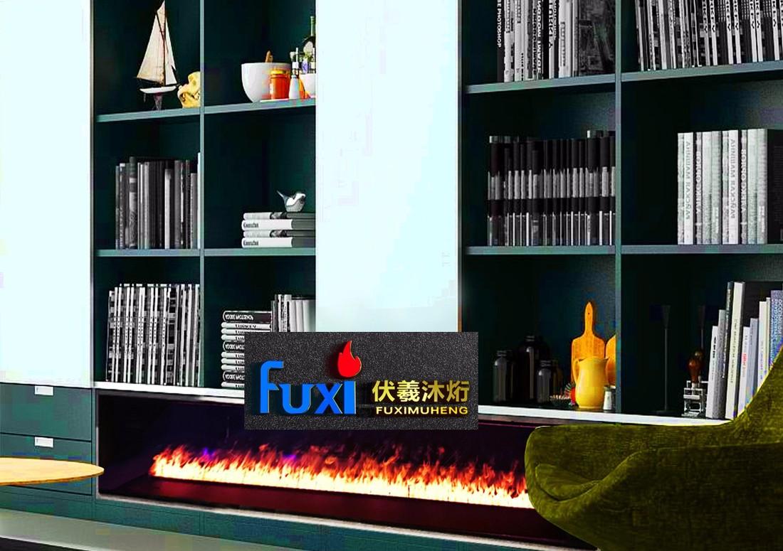 全屋定制整木智能家居 | 伏羲 3D 雾化壁炉电视柜设计-0