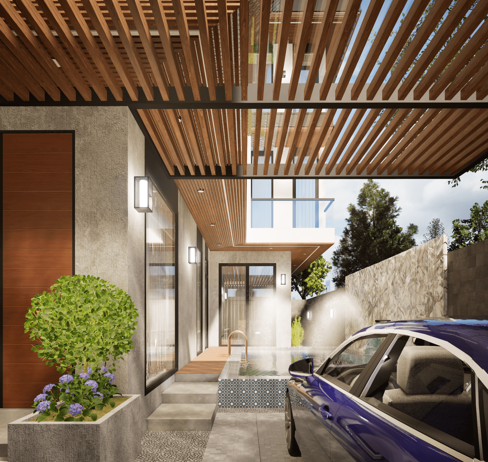 03:- Exterior villa visualization-4
