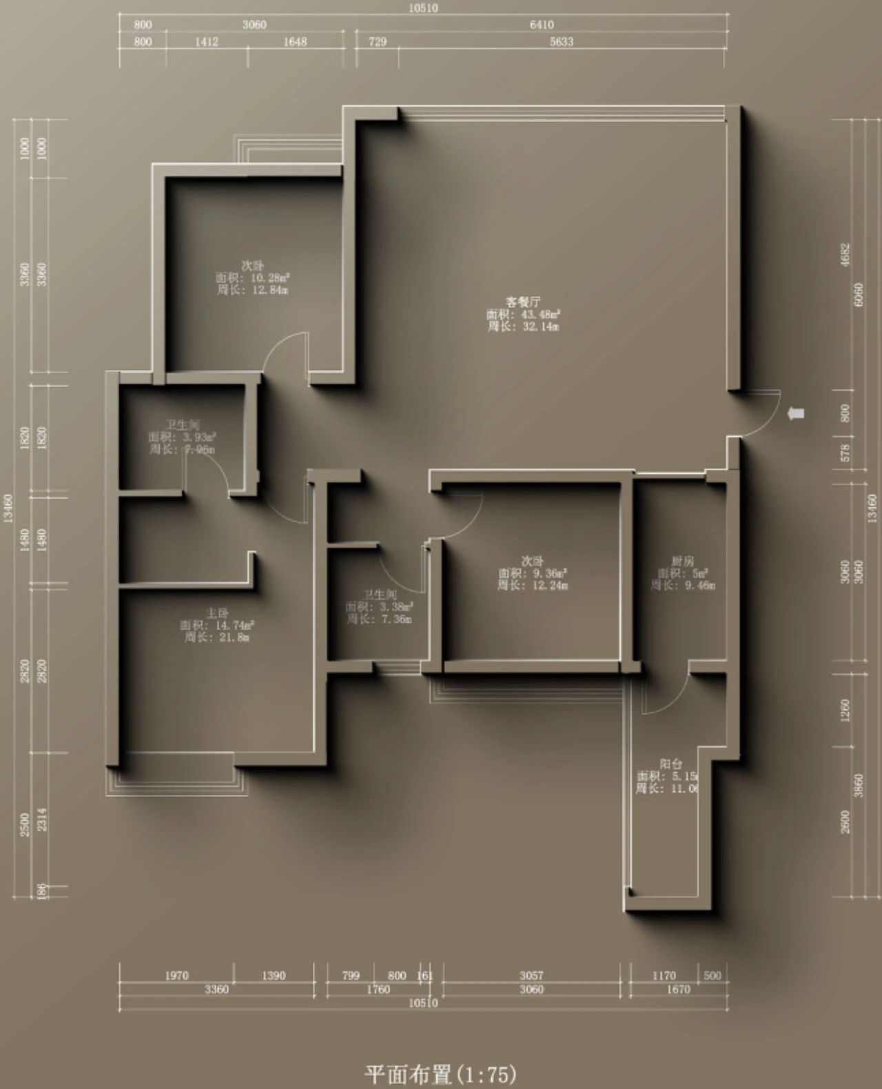 二十一的家丨中国成都丨田也空间设计-55