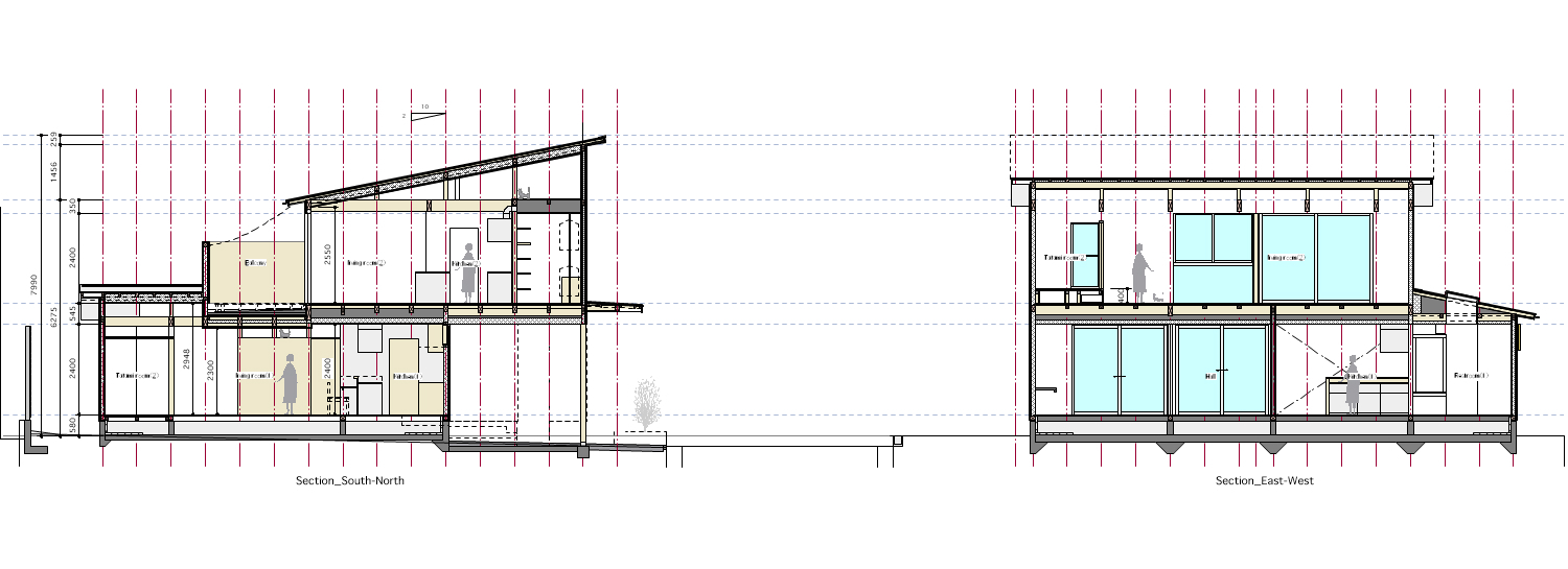 日式别墅丨日本大阪丨Coil Kazuteru Matumura Architects-19