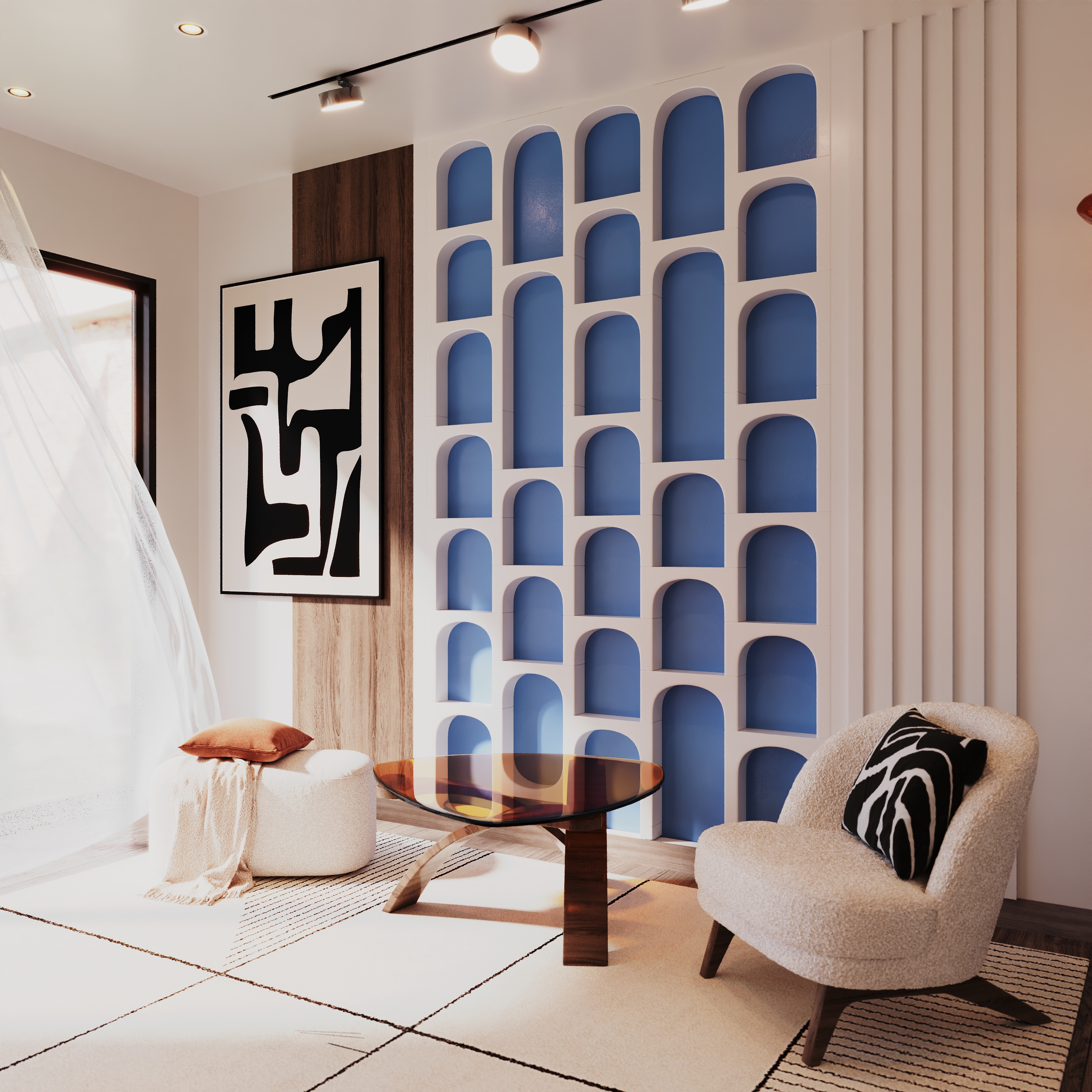 The Arc Wall Project – Modern Artistic Interior-4