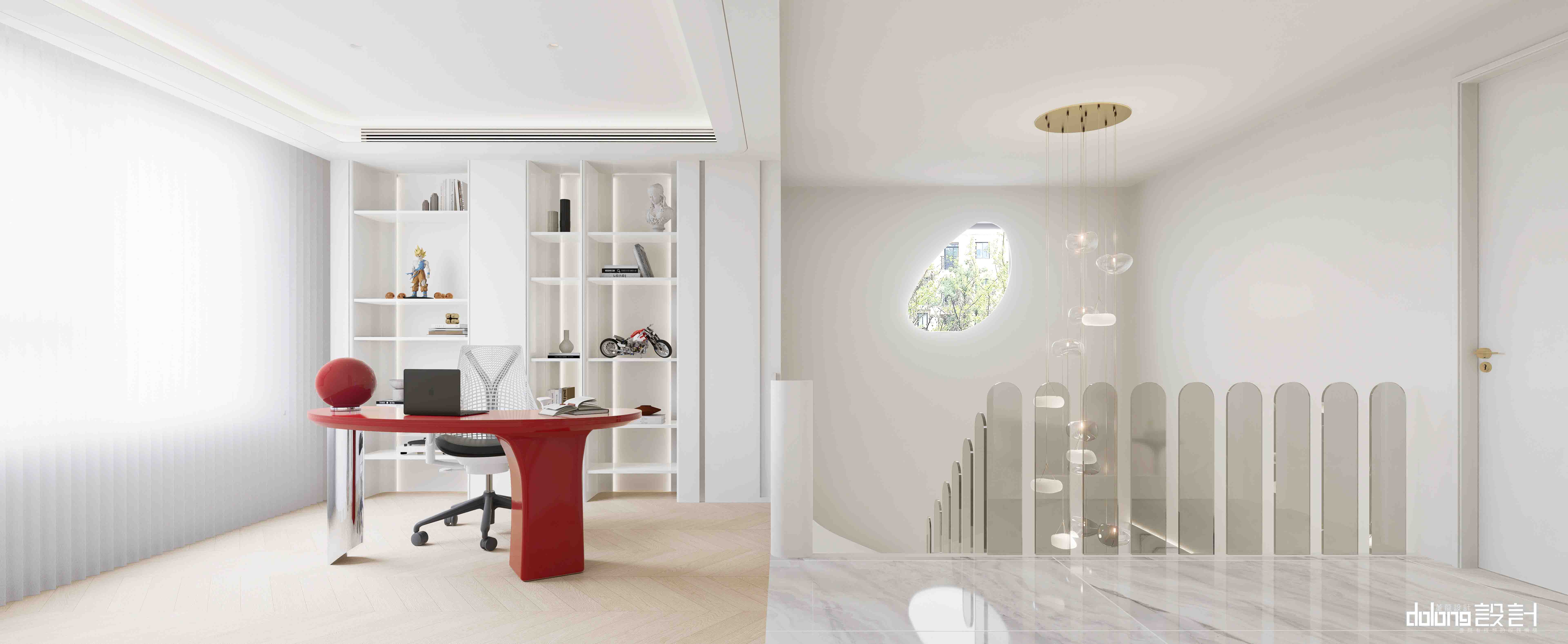 桃花园著跃层丨DoLong董龍设计-33