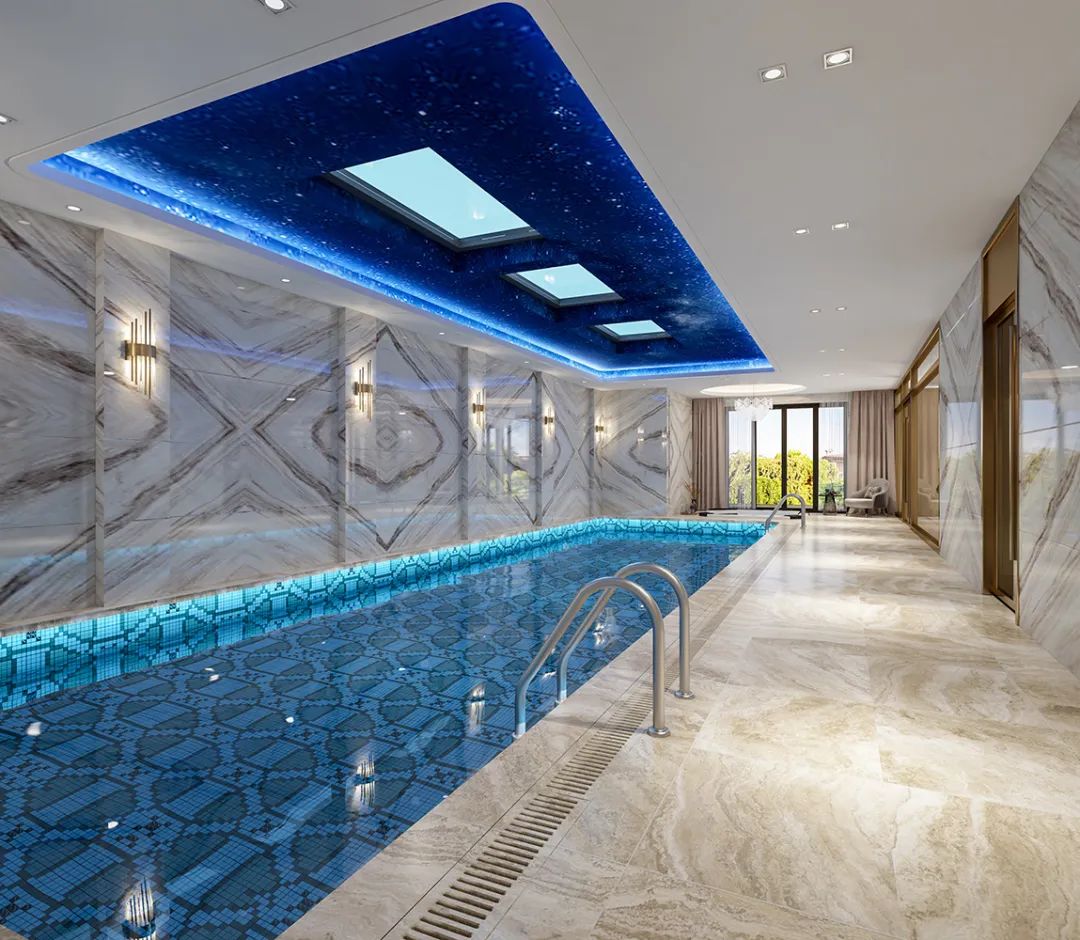 独栋别墅,1700㎡北京丽宫,典雅与现代交融之美丨中国北京丨方鲲国际设计事务所-27