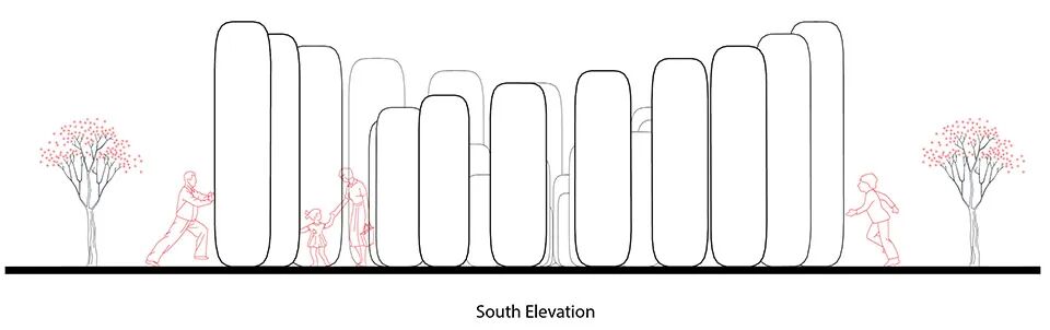 犬摇建筑事务所｜会跳舞的石林-72