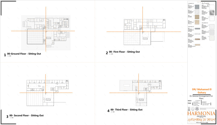HARMONIA 100床综合医院技术与施工图及工程量清单项目丨塞得港大学工程,建筑与城市规划系-11