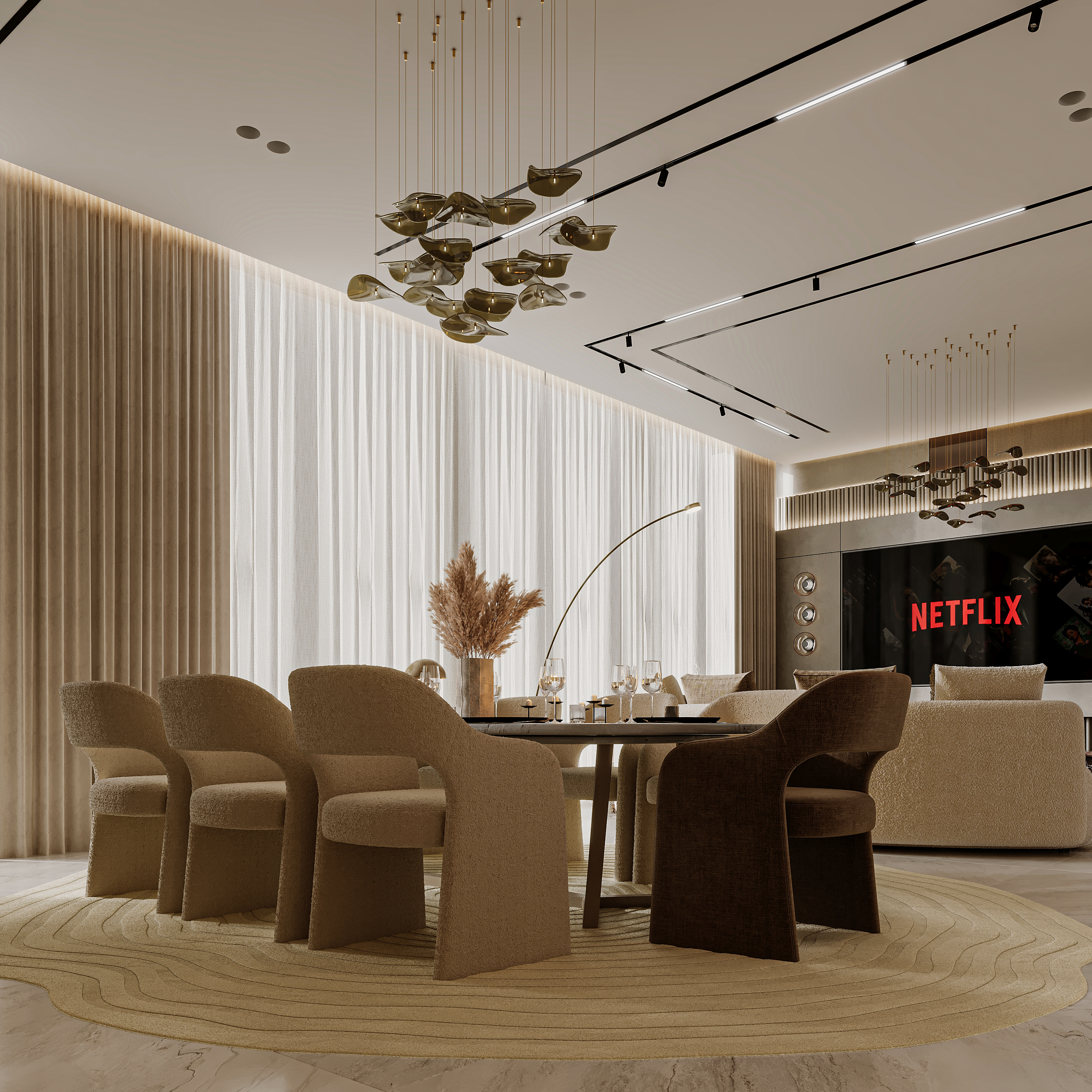 大厅室内设计丨KT_DESIGN STUDIO-23