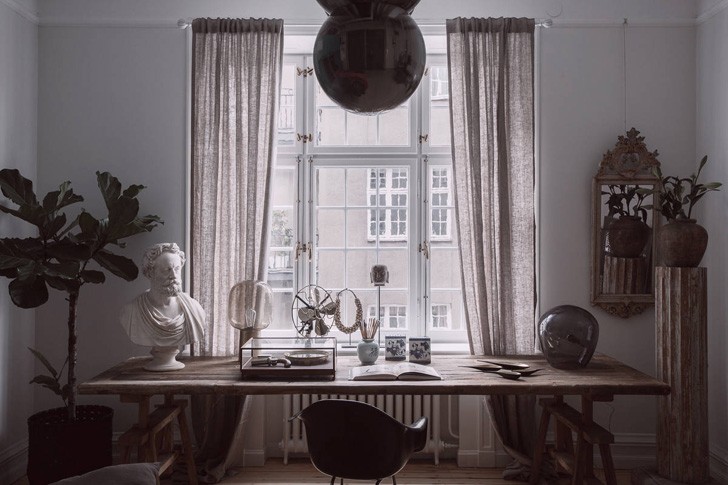 斯德哥尔摩历史建筑中的瑞典简约豪华公寓-8