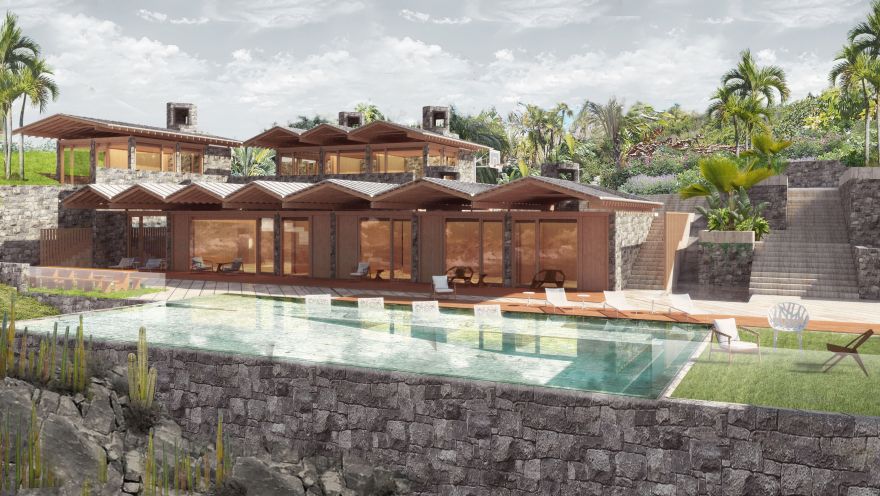 浪涛屋;波浪屋(注:具体含义需结合语境,若Wave House是特定名称,可能有特定译法,如一些地方将其译为波浪屋水上公园 ,这里仅按字面直译) 丨牙买加圣托马斯丨Dash Marshall-10