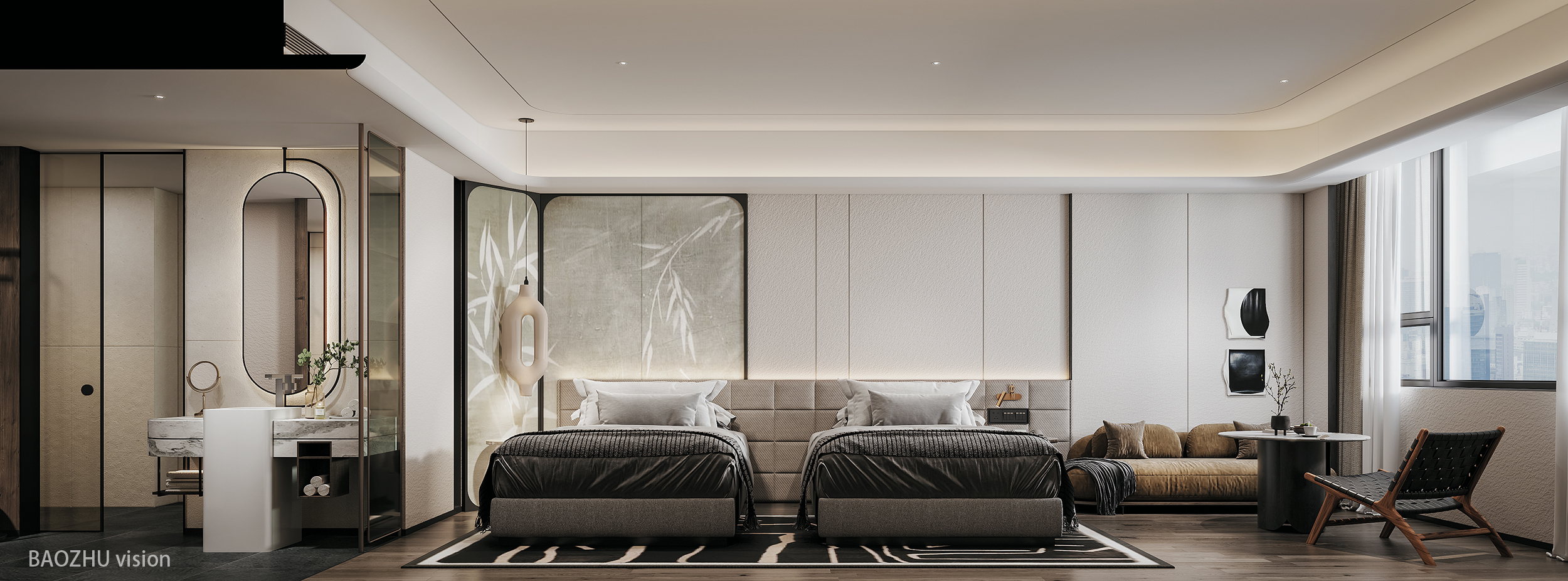 温德姆酒店客房-6