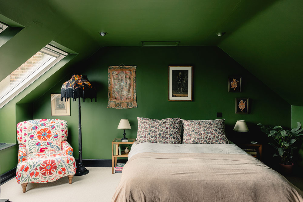 伦敦惊艳爱德华式住宅，大胆色彩诠释历史韵味-26