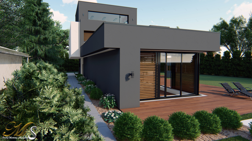 德国单户住宅外部设计-4