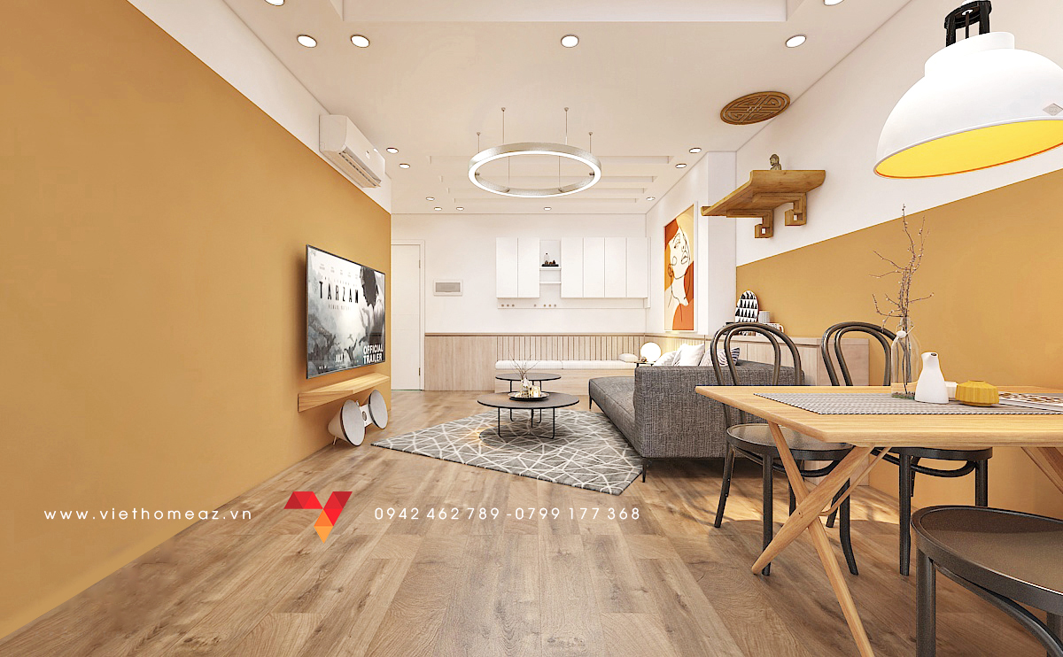 Việt Đức Comple· 室内设计丨越南河内丨Kiến Trúc – Nội Thất VietHome-11