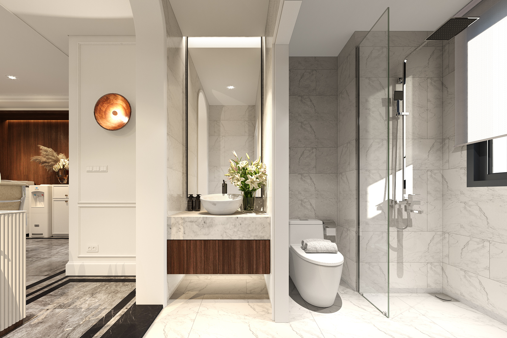 西南商铺

注：这里SW推测是Southwest（西南）的缩写，Shophouse是商铺、店屋的意思，根据常规理解给出此翻译若有特定背景，可能需调整 丨越南-17