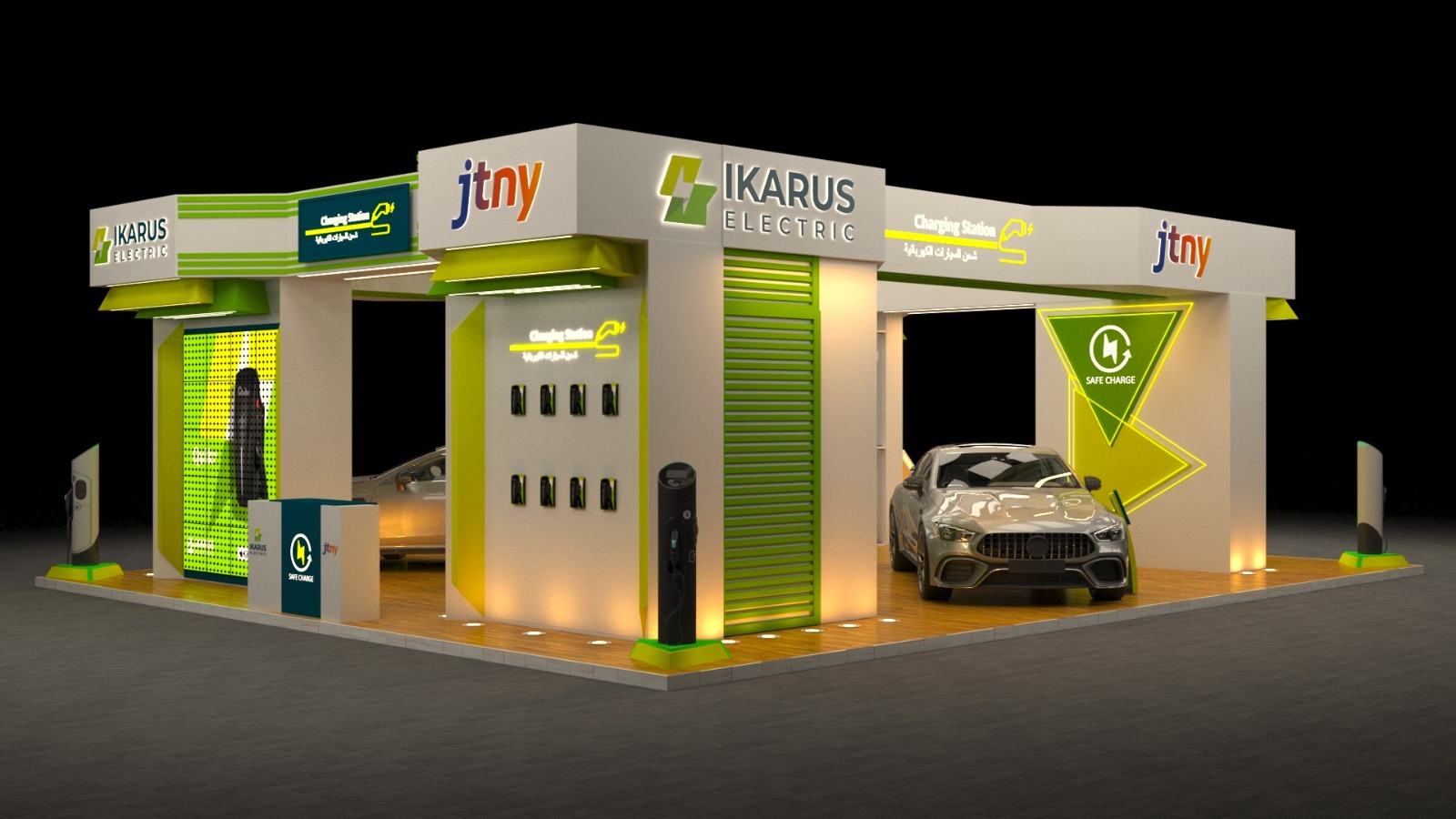 IKARUS & jtny booth-8
