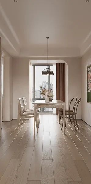 180顶层复式装修，温柔婉约奶油色-10