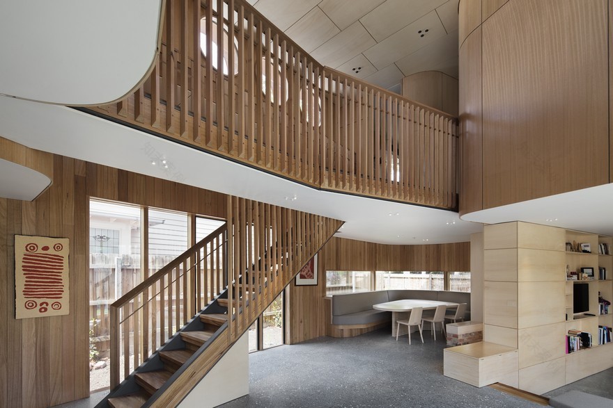 True North House Features a Unconventional Zig-Zag Metal Facade-12