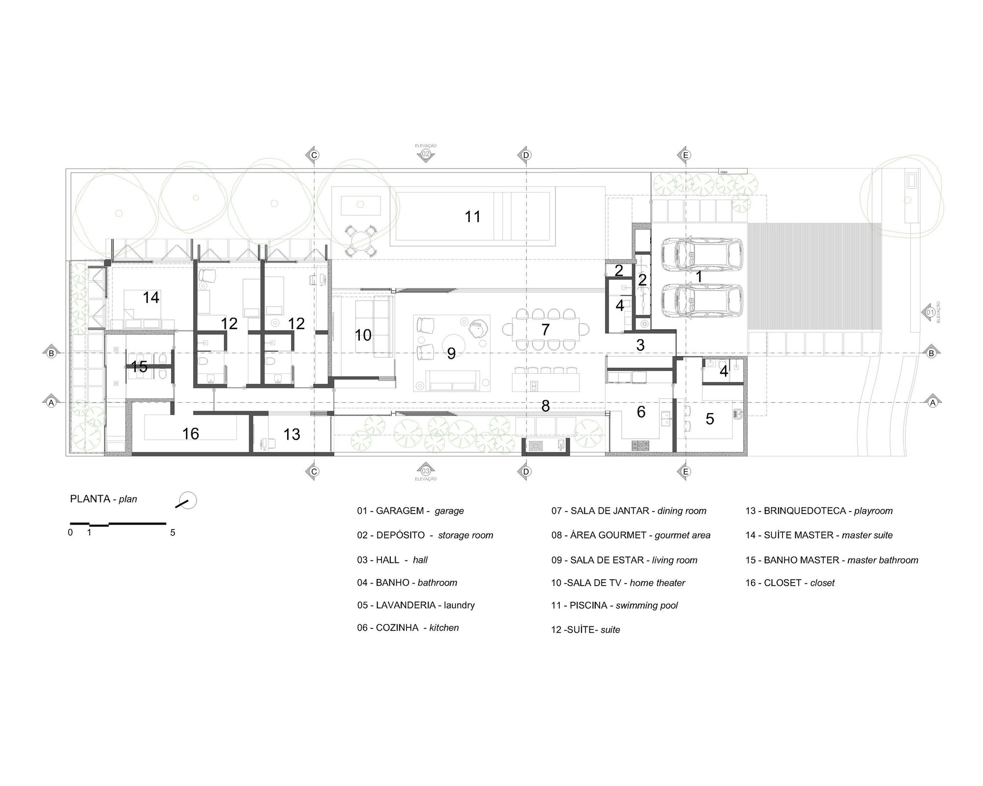 AK 住宅丨巴西丨Aguirre Arquitetura-15