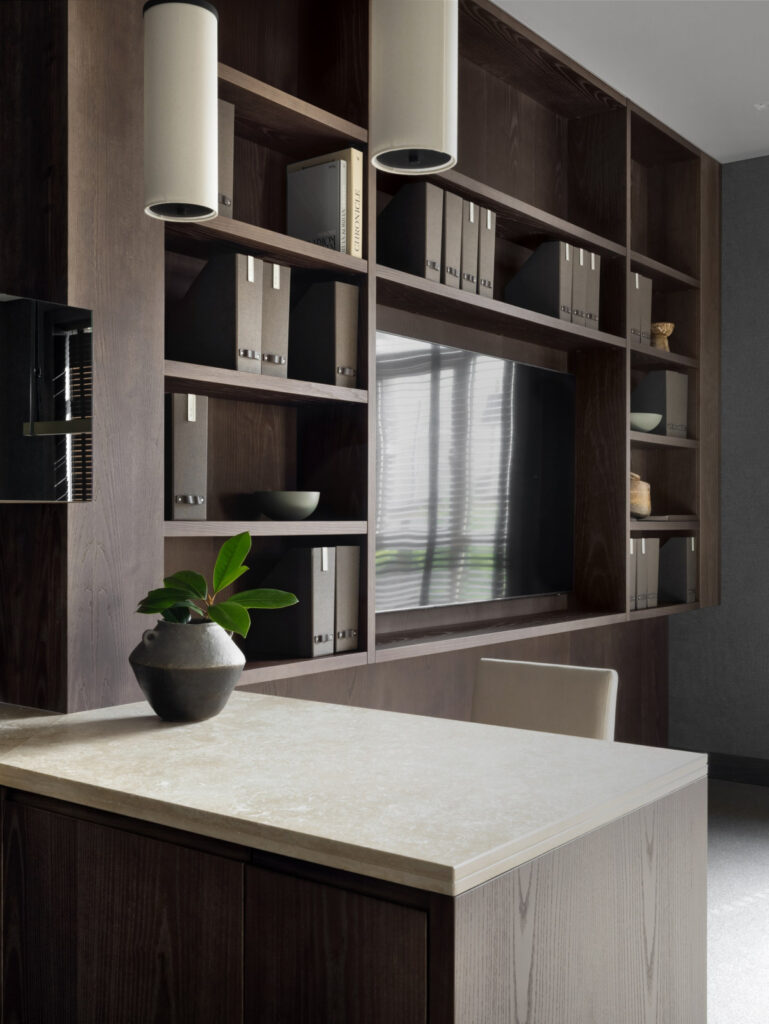 69平米家庭商业私人办公室设计丨Мария Ксенофонтова-51