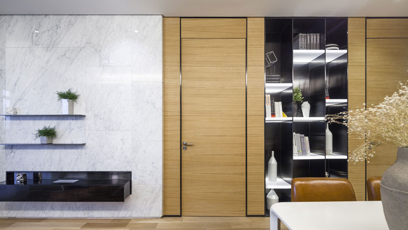 方磊壹舍设计 | 路劲上海派,80 后专属小户型高级灰居所-9