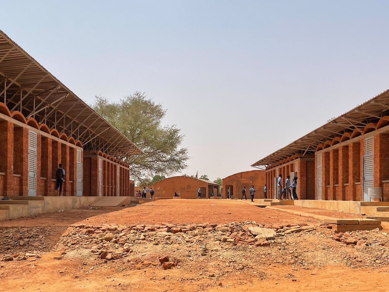 尼日尔教育建筑典范 | Collège Amadou Hampaté Bâ-42