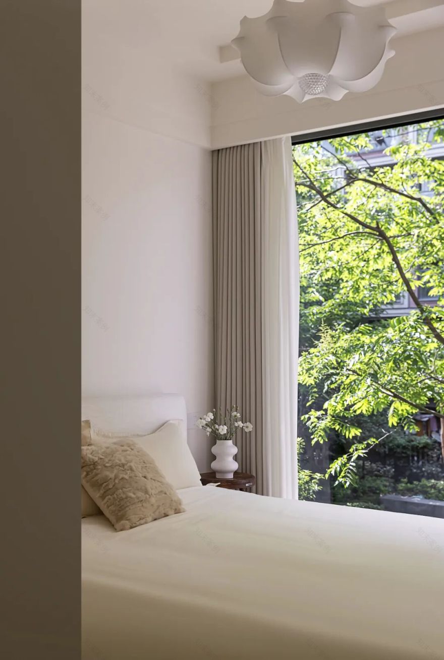 【新作】谁说小户型不能玩法式?97㎡治愈系空间,美到不想出门-79