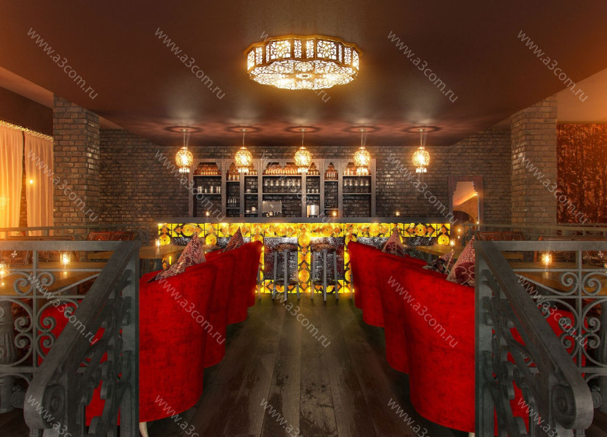 餐厅“Мантра”丨俄罗斯莫斯科-2