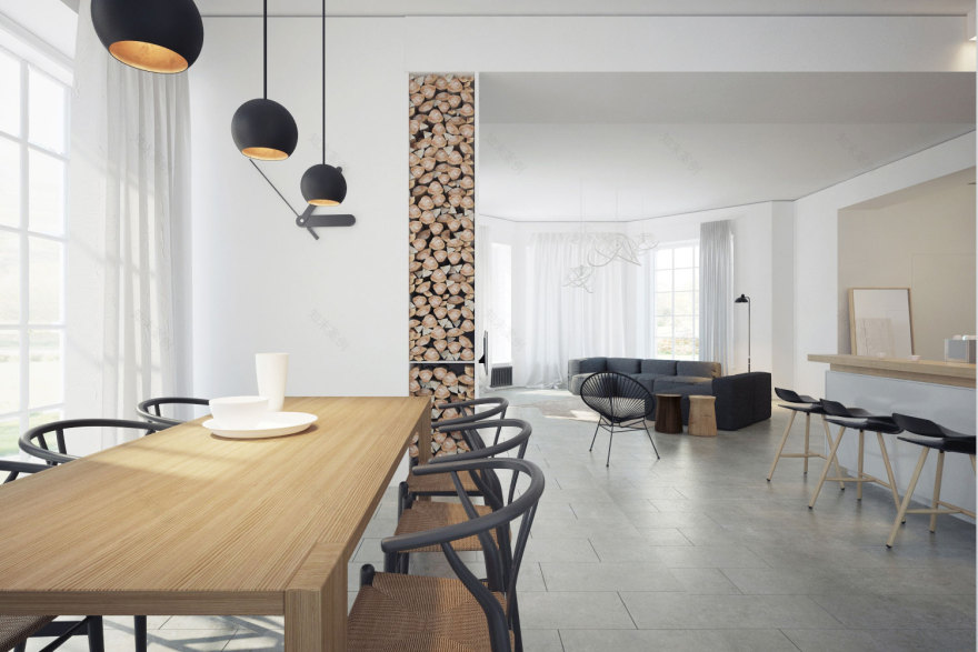 别墅室内设计丨乌克兰丨Yurima Architects-6