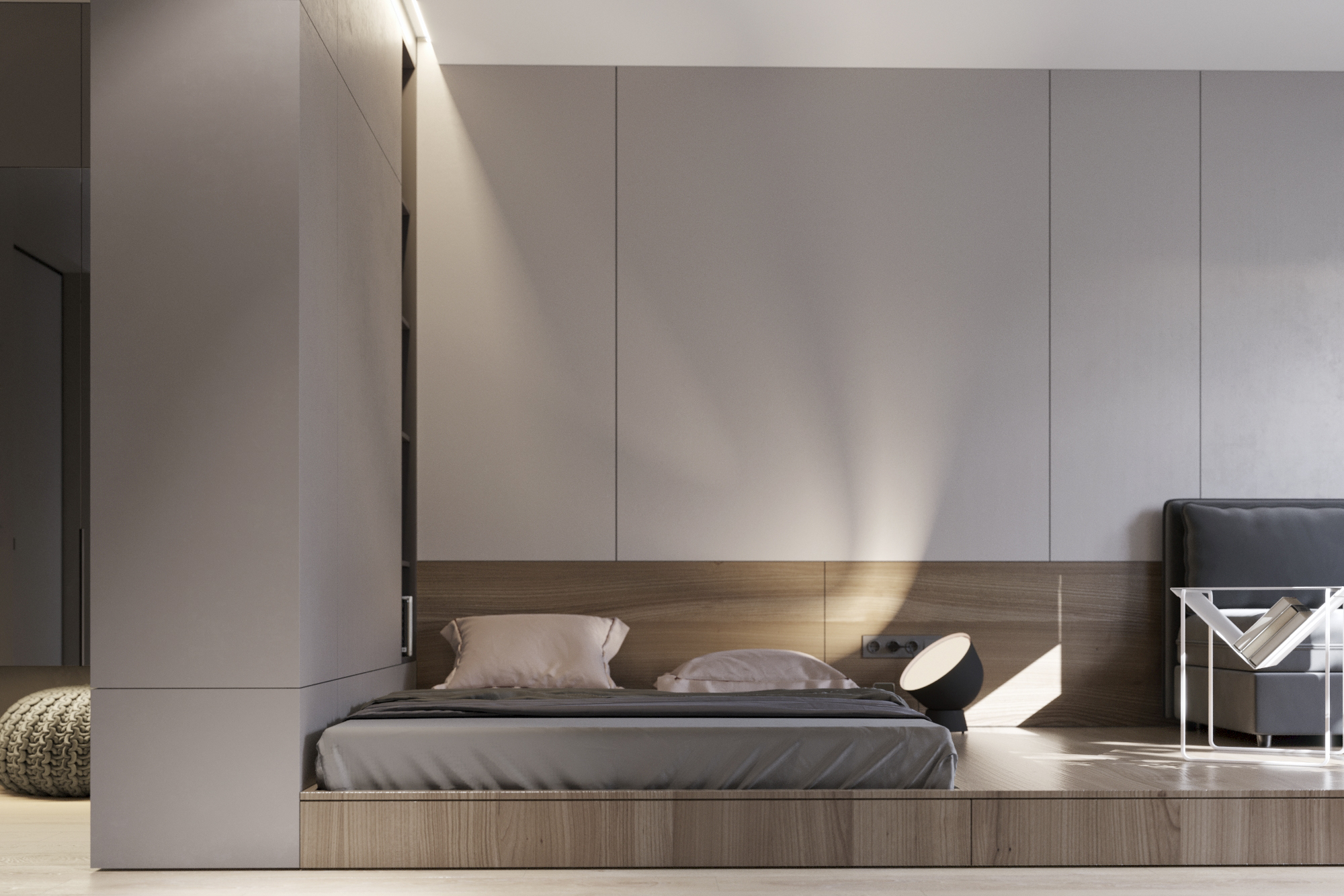 单间公寓丨乌克兰基辅丨Vera Babaeva-5